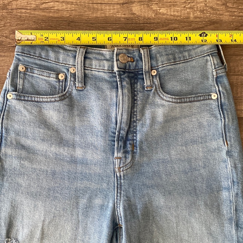 Madewell The Perfect Vintage Jean in Coffey Wash: Worn-In Edition size 24 - Picture 4 of 16
